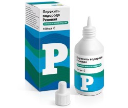 Перекись водорода Реневал, раствор для местного и наружного применения 3% 100 мл 1 шт