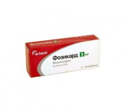 Фозикард табл. 5 мг 28 шт.