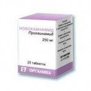 Новокаинамид, табл. 250 мг №20