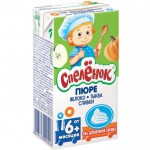 Пюре, Спеленок 125 г яблоко тыква сливки без сахара с 6 мес