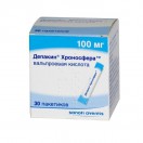 Депакин Хроносфера, гран. пролонг. 100 мг №30