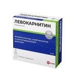 Левокарнитин, раствор для внутривенного и внутримышечного введения 100 мг/мл 5 мл 10 шт